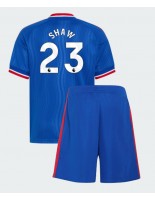 Manchester United Luke Shaw #23 Vieraspaita Lasten 2026-27 Lyhythihainen (+ shortsit)